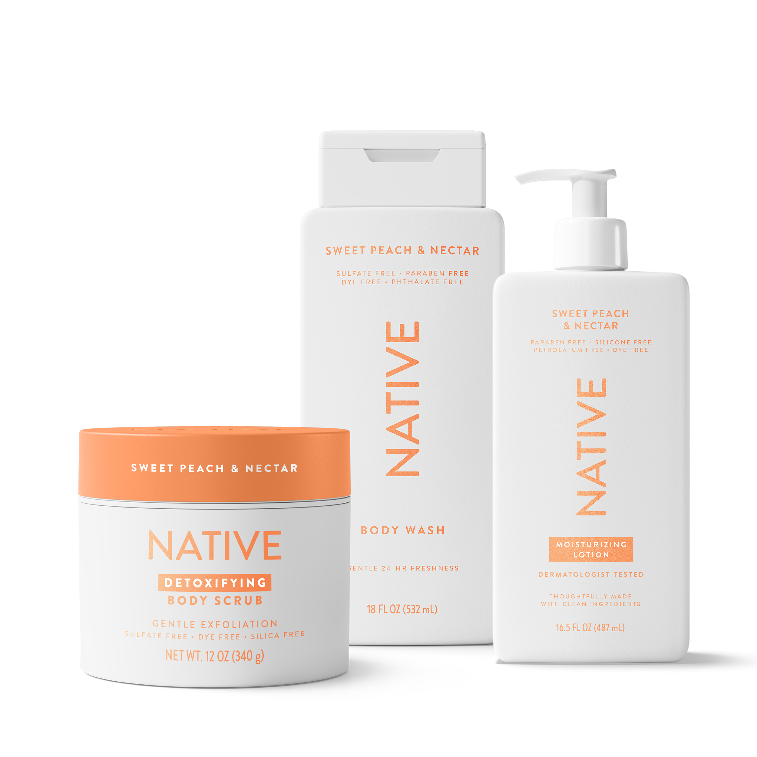 Exfoliate + Hydrate Trio - Clean Bundle